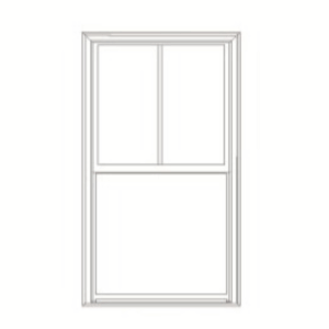 Plygem Pro Series Classic Double Hung Window Two over One