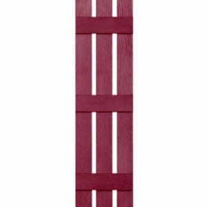 Shutters Board & Batten 3-Panel Berry