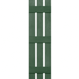 Shutters Board and Batten 3-Panel Green