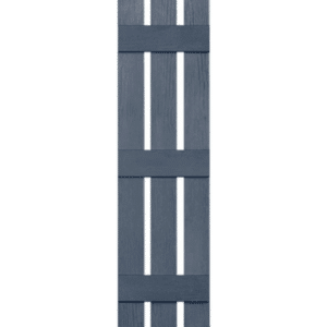 Shutters Board and Batten 3-Panel Indigo Blue