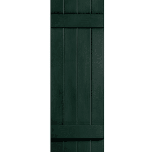 Shutters Board & Batten Closed 4-Panel Pine