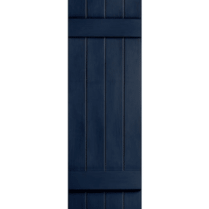 Shutters Board & Batten Closed 4-Panel Royal