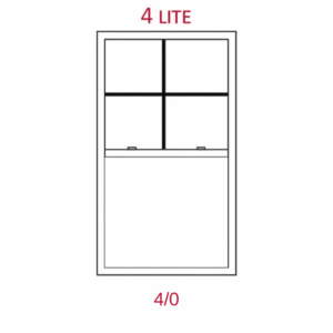 Harvey Slimline Window GBG 4 Lite