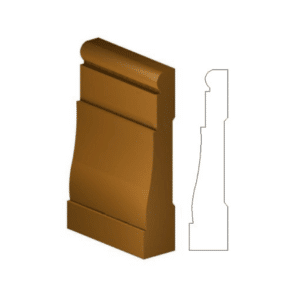 445 Colonial Bead Casing 3/4” x 3 -1/4”