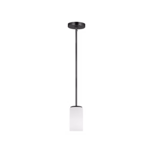 Midnight Black Alturas Collection Mini Pendant 1-Light | 6124601-112