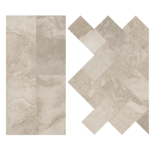 Archaia Floor & Wall Tile (Level 2) Artifact Beige-AR41 w/382 Bone Grout