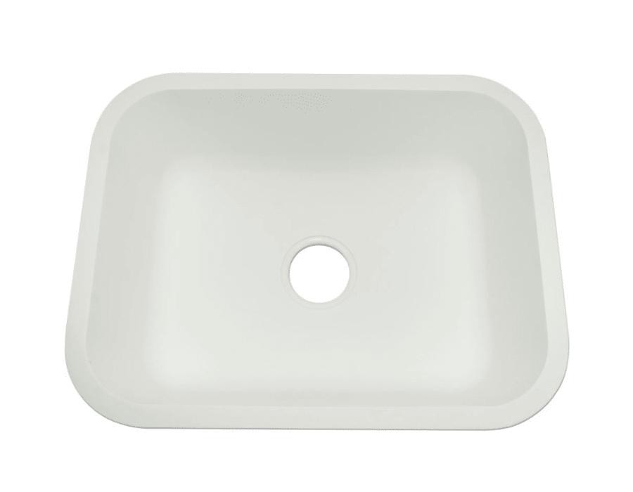Corian #871P Single Bowl Undermount Bar Sink