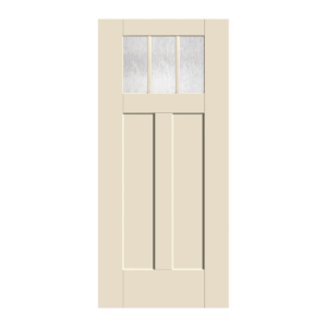 ThermaTru S4813 Craftsman Lite 2 Panel Shaker (Recessed Panel) w/3 Lite 3Wx1H Divided Lite