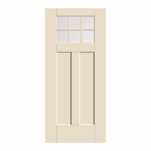 ThermaTru S4816 Craftsman Lite 2 Panel Shaker (Recessed Panel) w/6 Lite 3Wx2H Divided Lite