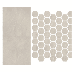 Resilience Floor & Wall Tile (Level 1) Dynamic Beige-RL21 w/382 Bone Grout