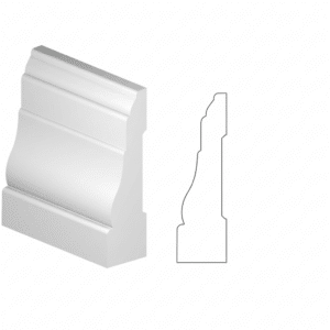 Feathered Edge Casing 366 | Colonial Package