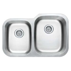 Quartz Countertop Double Bowl 100005