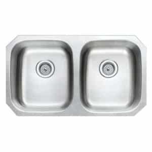 Quartz Countertop Double Bowl 83741