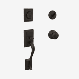 F60 Addison Handleset w/ Deadbolt (716) Aged Bronze