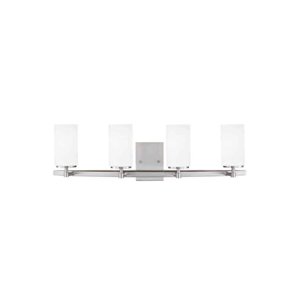 4424604-962 Alturas Collection 4-Light Wall/Bath in Nickel