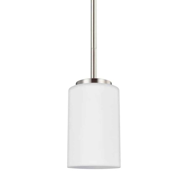61160-962 Oslo Collection 1-Light Mini Pendant in Nickel