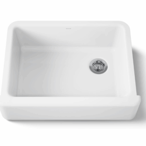 Quartz Countertop Kohler Enameled Cast Iron Apron Sink K-6487