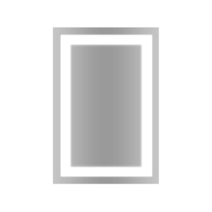 LED Mirror Model # 410EMI19A2436 24" W x 36” H