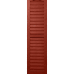 Shutters Louvered Red