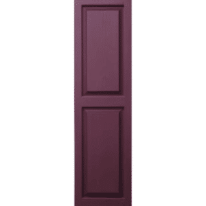 Shutters Raised Panel Bordeaux