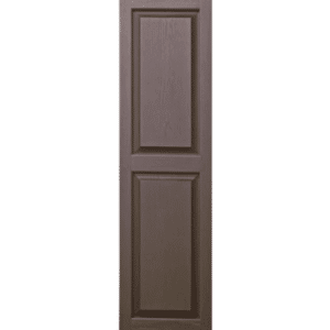 Shutters Raised Panel Chocolate