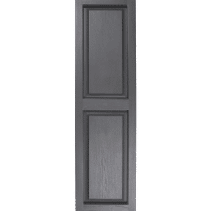 Shutters Raised Panel Gray