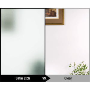 ThermaTru Satin Etch Exterior Door Privacy and Textured Glass (glass privacy rating-10)