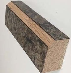 211 Wood Bevel Edge  (Oak/Maple/Cherry)