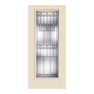 ThermaTru-S139 Smooth Star Sedona Full Lite w/Stile Lines