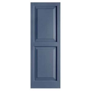 Shutters Raised Panel Indigo Blue