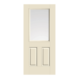ThermaTru - S206 Smooth Star Half-Light Exterior Door (Standard Rear Door)